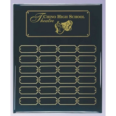 Black Piano Perpetual Plaque (12"x 15")