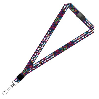 Lanyard - Breakaway Deluxe Print 3/4" (0.75" / 19mm)