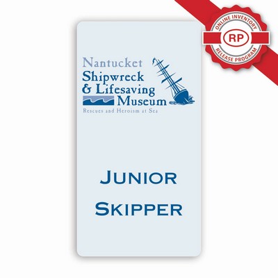 Full Color 50 Mil Name Badge (2.25" X 4.5") Rectangle - No personalization included