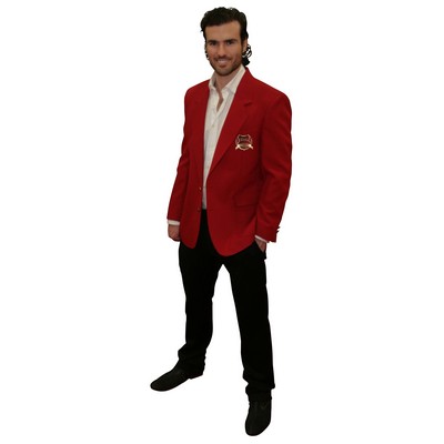 Men's Red Blazer