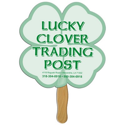 Clover Hand Fan