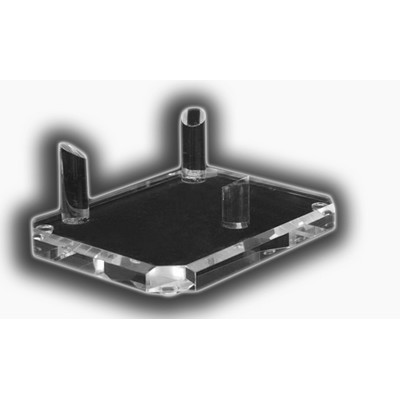 Deluxe Three-Peg Display (3 1/4"x10"x7")