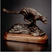 Small Top Speed Cheetah Sculpture
