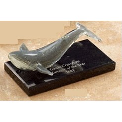 7.5" Glass Sea Animal Award