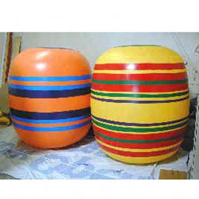 Inflatable Air Blown Giant Balloon for Outdoor Promo - Striped Barrel Look