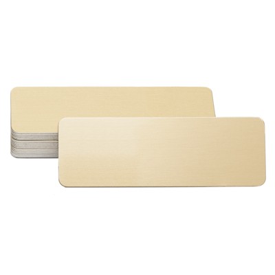 USA Made Eco-Friendly Snap-It Aluminum Blanks (1"X3") Diy