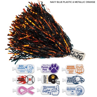 Glitter Promotional Poms