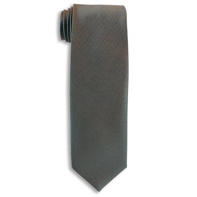 City Collection Grey Narrow Tie