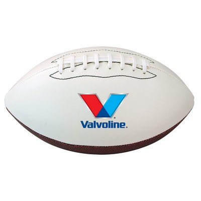 Full Color Printed Full Size Autograph Football