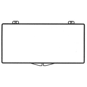 Rigid Clear Hinged Plastic Box (4 3/8"x2 1/16"x25/32")