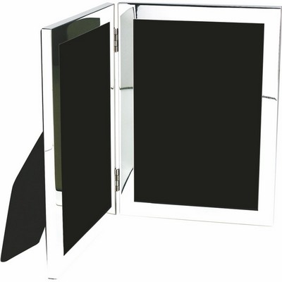 Sterling Silver Double Picture Frame (5"x7")