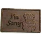 Im Sorry Chocolate Business Card