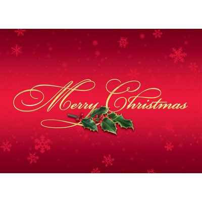 Merry Christmas Holly