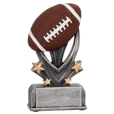 Varsity Sport Resin Football Award - 7"