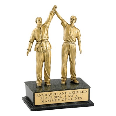 8 ½" Male Martial Arts Trophy