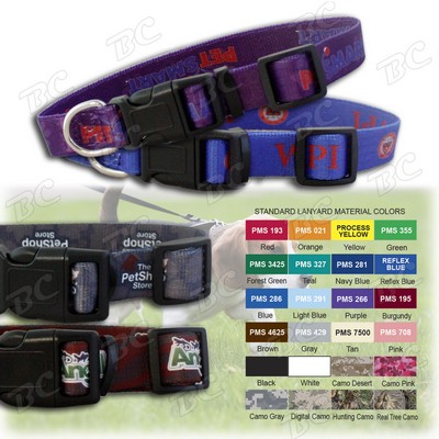 Sublimation 1" Dog Collar