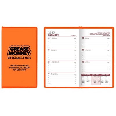 Ultra Vibrant TEK Translucent Vinyl Weekly Planner