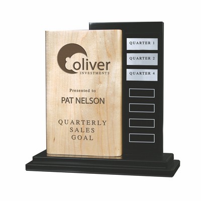 Contemporary Perpetual Plaque (8")