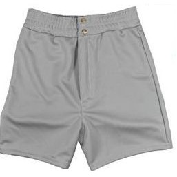 Girl's 14 Oz. Double Knit Softball Short w/Elastic Waist