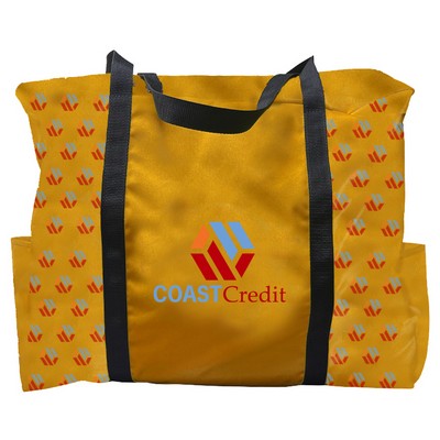 Square Duffel- Full Color-Sewn in the USA