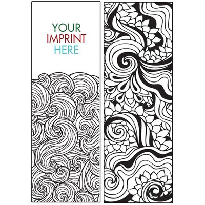 Coloring Bookmark - ZenDoodle