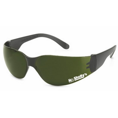 Black lens, black frame, Starlite IR welding safety glasses