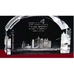 Custom 3D Images in Crystal Arch Award (3 1/8")