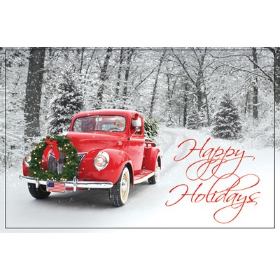 Santa's Ride Holiday Postcards