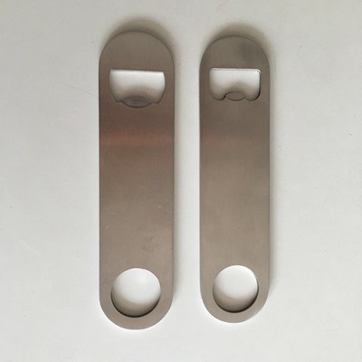 Large Stainless Steel Two Heads Bottle Opener