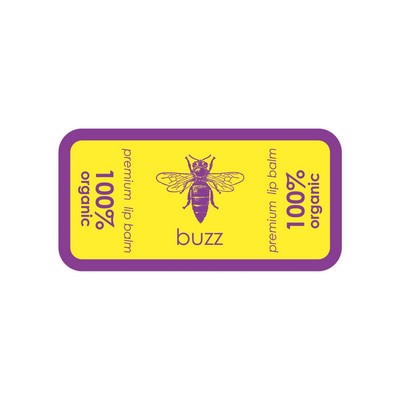 Die Cut Roll Label | Rectangle | 3/4" x 1 1/2" | White Matte or Yellow Gloss Papers