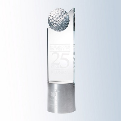 Golf Pinnacle Award w/Aluminum Base
