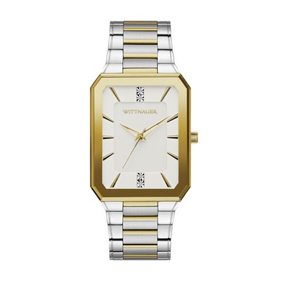 Wittnauer Men's Two-tone Diamond Watch