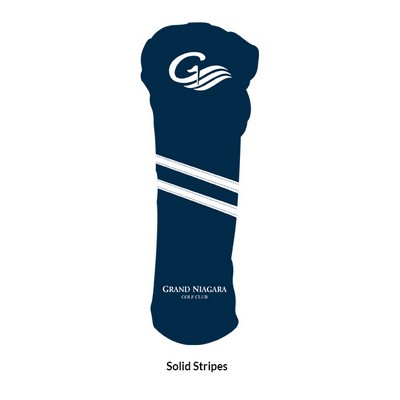 Fairway Size Solid with Stripes Headcover