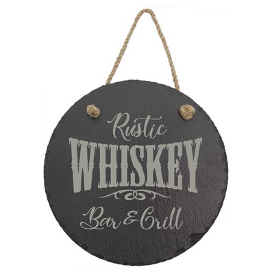 Slate Décor Sign with Hanger String