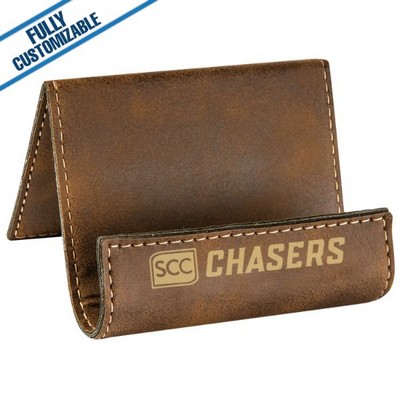 Rustic Gold Leatherette - Holder/Easel