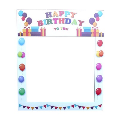 'Happy Birthday to You' Party Frame Photo Prop, 35 X 30"