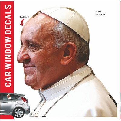 Pope Ride-Along Car Mesh Head|Left Window Peel Off