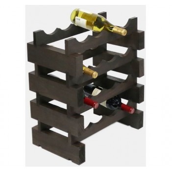 Modularack® Stained 16 Bottle Wine Rack