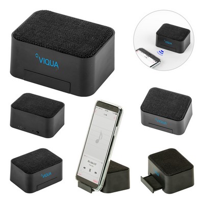 Rechargeable Wireless Speaker with Phone Stand