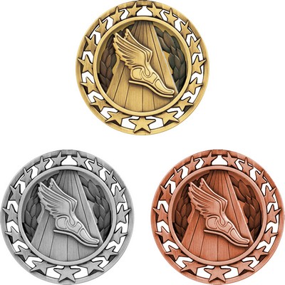 Stock Star Sports Medals - Track