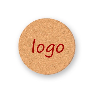 Round Solid Cork Coasters