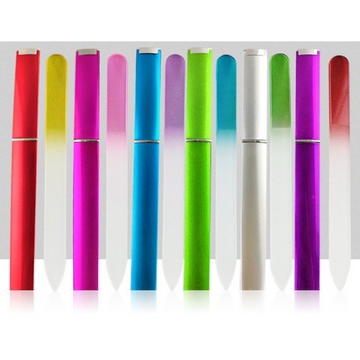 Glass Nail File With Case