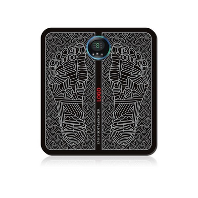 EMS Foot Massager Pad Mat Patch Electric Muscle Stimulator 2021 USB LCD Portable Rechargeable