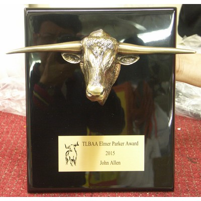 Bull Head Plaque