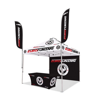 10' x 10' Custom Canopy Tent - Experience Silver Package