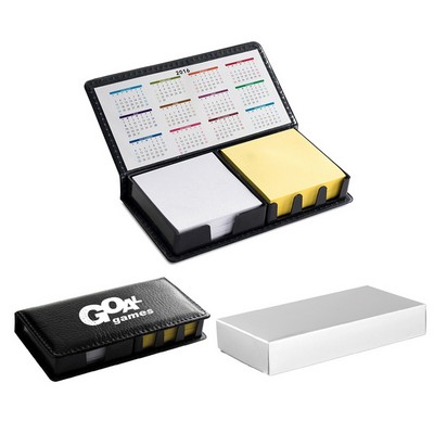 Seoul Memo and Sticky Note Box With Calendar