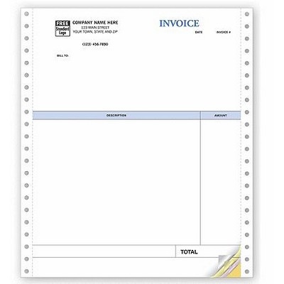 Classic Profesional Invoices (4 Part)