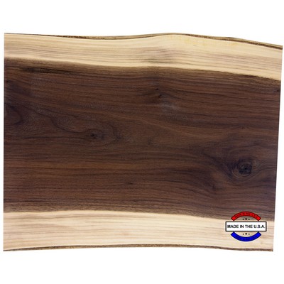 15" x 11 1/2" Black Walnut Cutting and Charcuterie Board MADE IN THE USA!