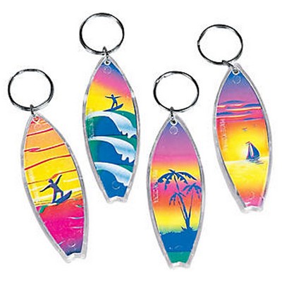 Surfboard Keychain