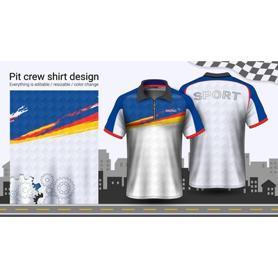 Polo / Golf shirts, Full Customization, Fully Sublimated and Cut and Sew/Tackle Twill/Embroidery